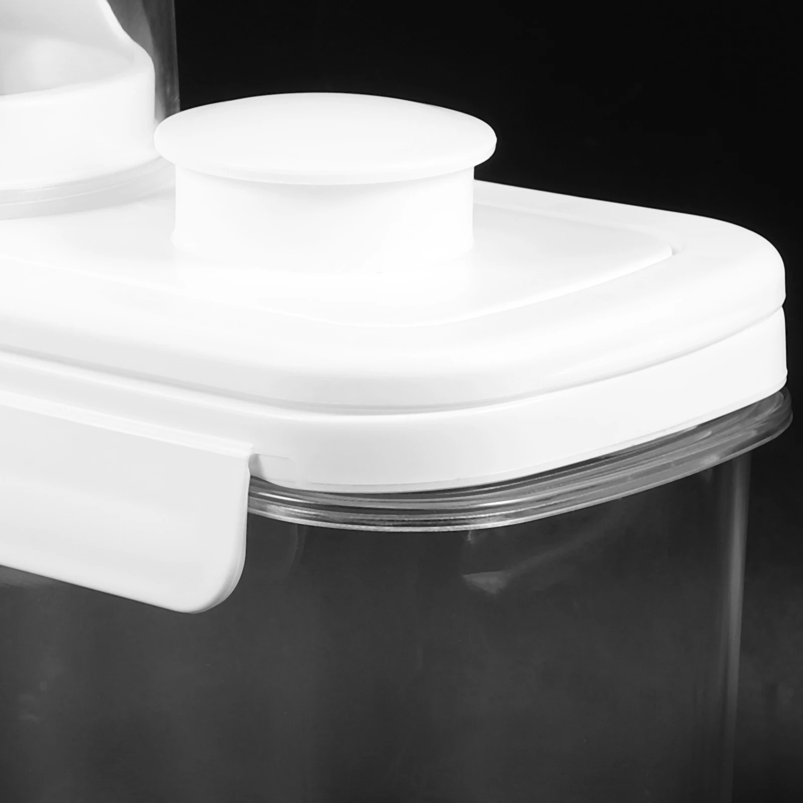 

Sealed Rice Container Large Capacity Airtight Grain Storage Bucket Clear Design Dry Food Dispenser Kitchen Essential Rice Holder