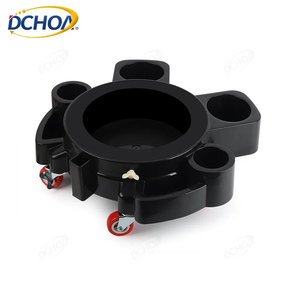 Multifunktionale Rolling Dolly Tint Fass Basis für Auto Detaillierung Reinigung Eimer Dolly Mobile Hocker für Fenster Tönung Fässer