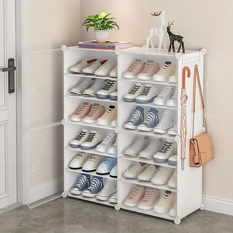 Modern Multilayer Assemble Shoerack Hallway Cabinets For Living Room Storage Save Space Corridor Shoe Rack Household Furniture