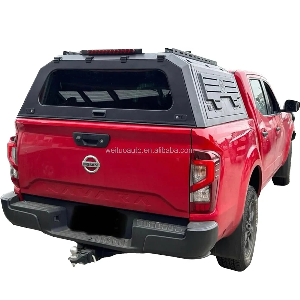 

Factory Hot Selling .Pickup Truck Topper Hardtop With Emergency Recovery Board Hard Top Navara Canopy For Nissan Frontier Np300