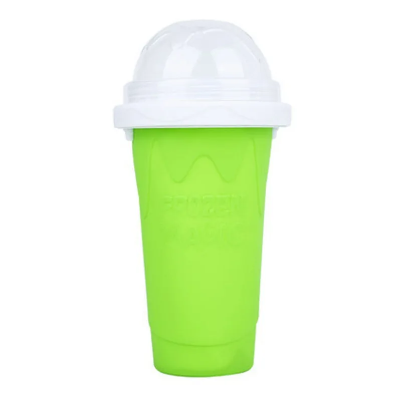 Slushie Maker Cup Magic Quick Frozen Double Layer Cooling Squeeze Homemade Ice Cream DIY It for Children and Family