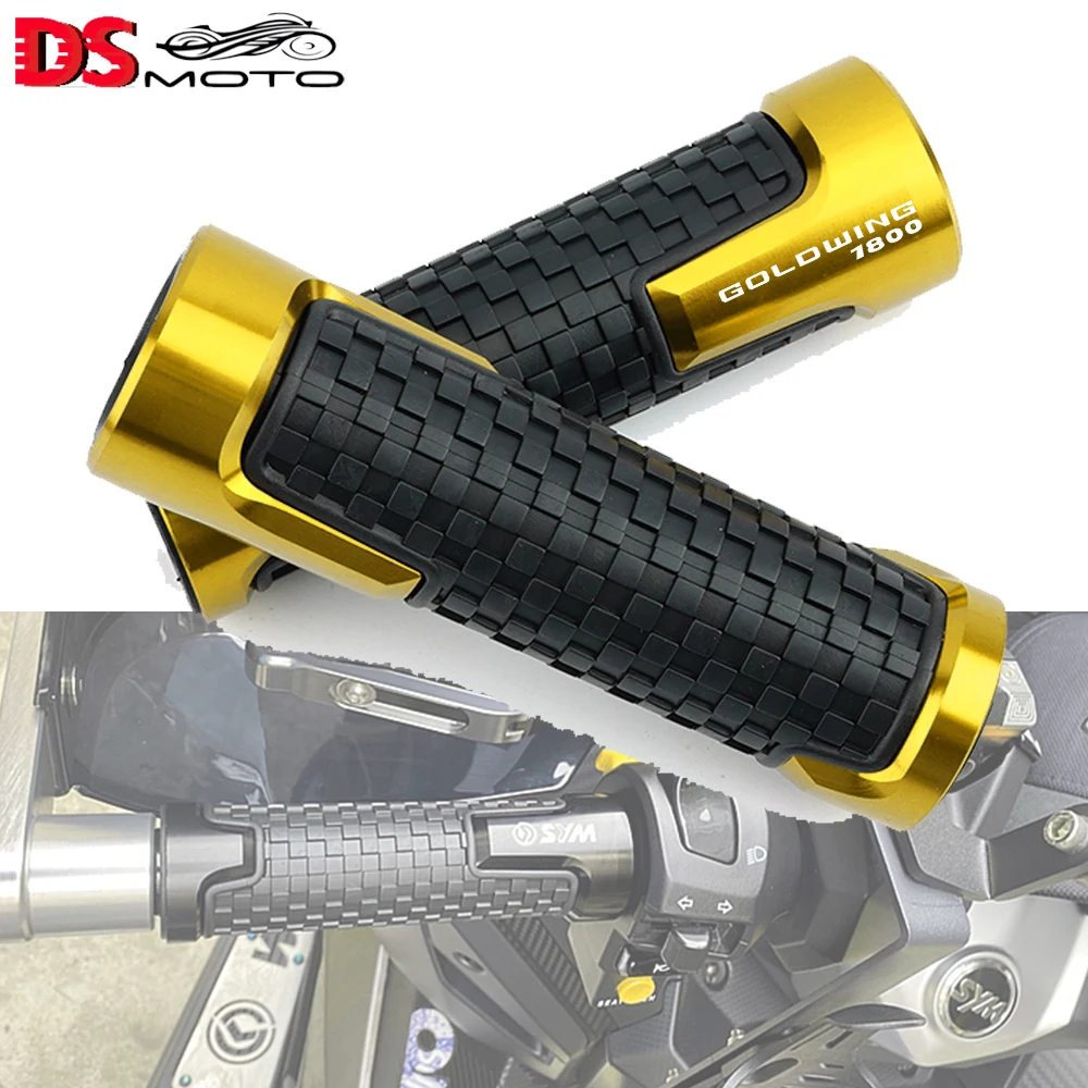 Gold Wing Handle Bar Grips 7/8