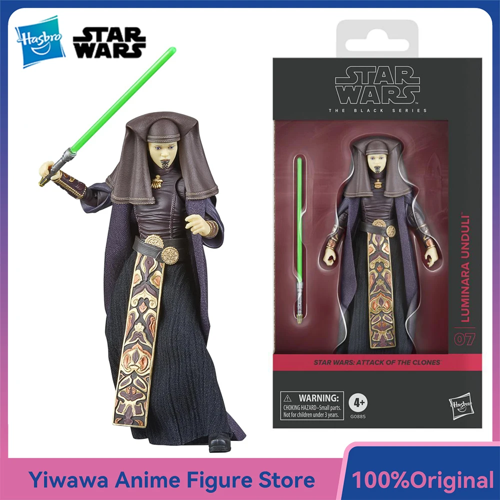 

[In-Stock] Hasbro Star Wars The Black Series Jedi Master Luminara Unduli (Attack of The Clones) 15cm Action Figure Model Toys