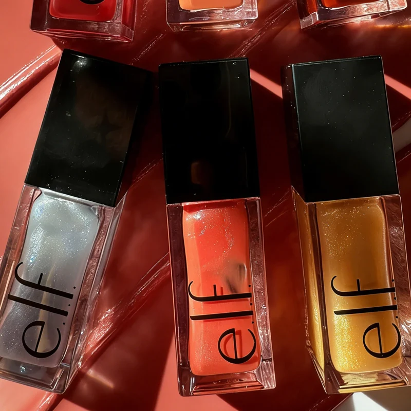 ELF Hydrating Core Lip Shine, balsamo labbra 2 in 1 con vitamina E, olio lucidante per labbra, tinta trasparente idratante per tutti i tipi di pelle, trucco