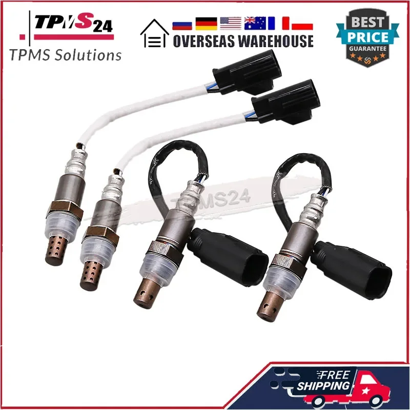 Per Land Rover LR3 Land Rover Range Rover Sport 4 pezzi Upstream & Downnsream Sensore di ossigeno Sensore O2 Sensore Lambda 234-9075 234-4264