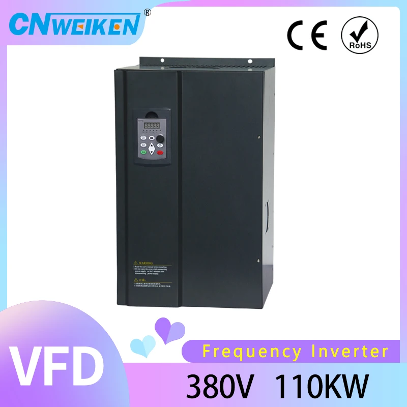 Imagem -04 - Vfd Variable Frequency Drive Converter For Motor Velocidade Control Inverter 380v 75kw 93kw 110kw 132kw 100hp 124hp 150hp 176hp