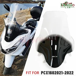 Fit For Honda PCX125 PCX160 2021 - 2024 Motorcycle Windshield Windscreen Wind Screen PCX 125/160 21 - 22
