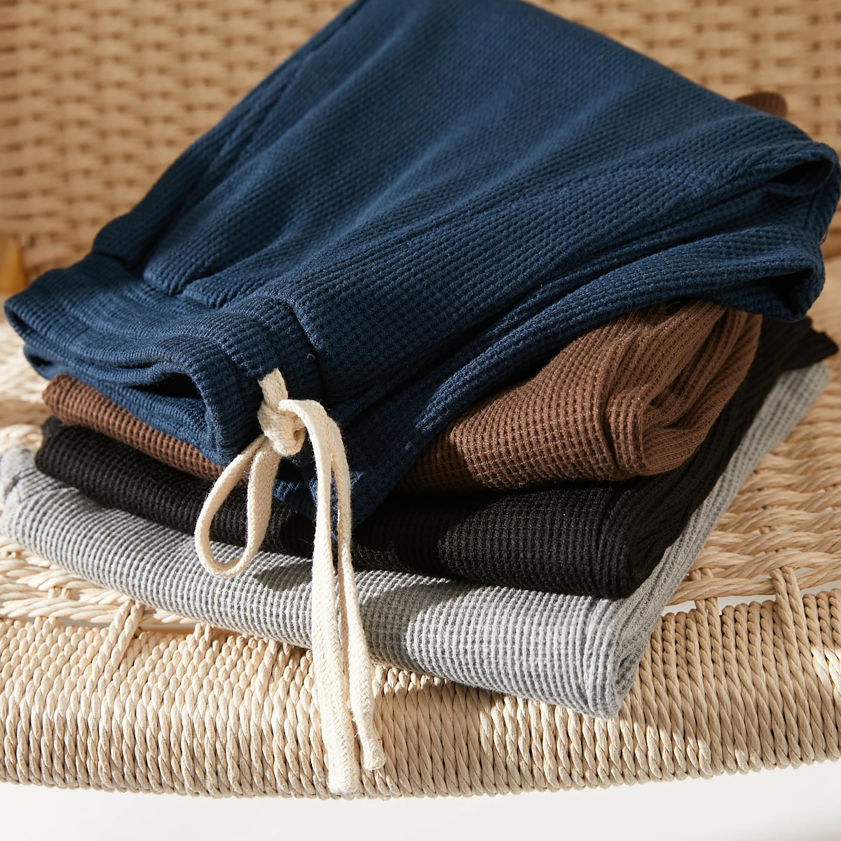 

High-Value Recommendation! 65 Euros! Faionable Knitted Men's Sport orts Five-Quarter Length Straight-Cut Casual Summer Wear