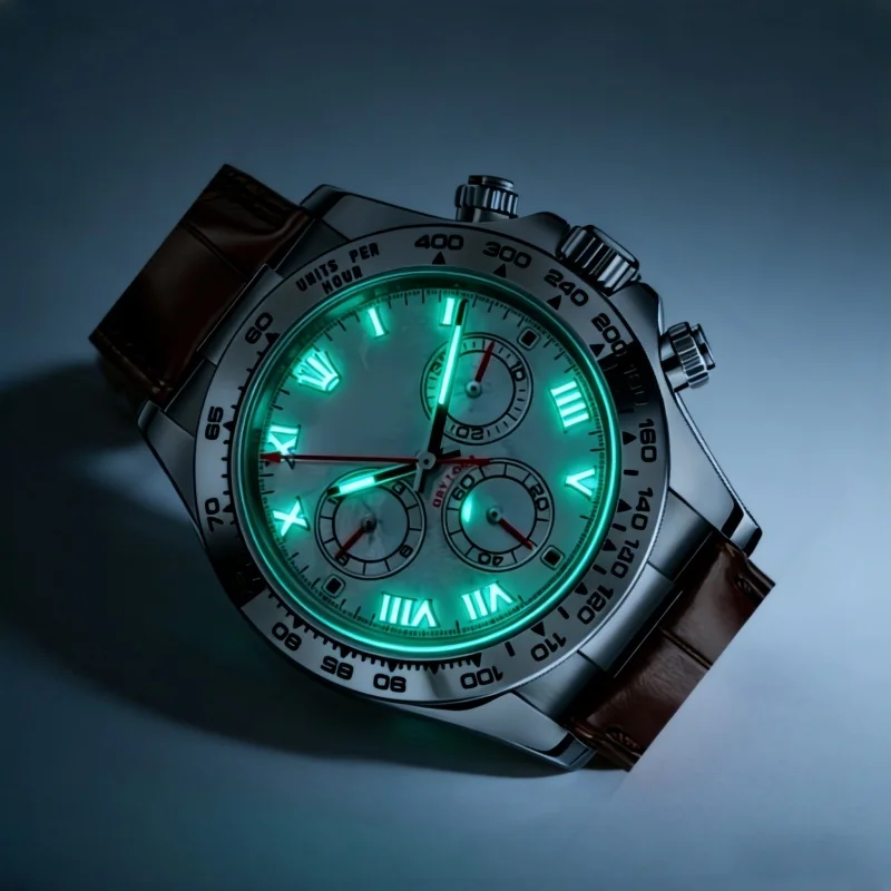 

Green Luminous Watches Pointers For 7750 Movement Silver Red Pointer 6Pins Watch Hands Accessories