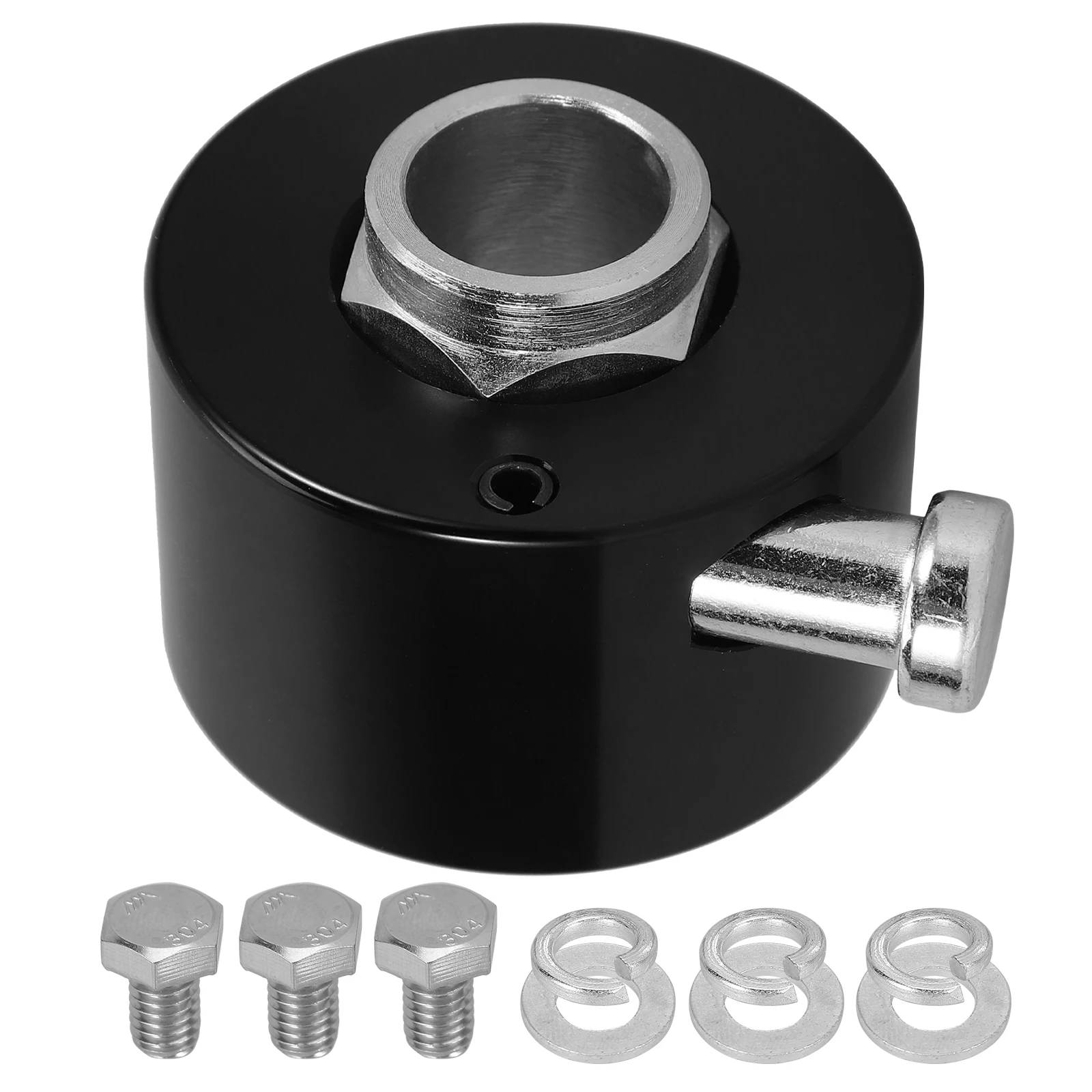 

Steering Wheel Release Blue Aluminum Quick Release Hub Adapter 360 Degree Fast Disconnect Hub Adapter Car Modification Device