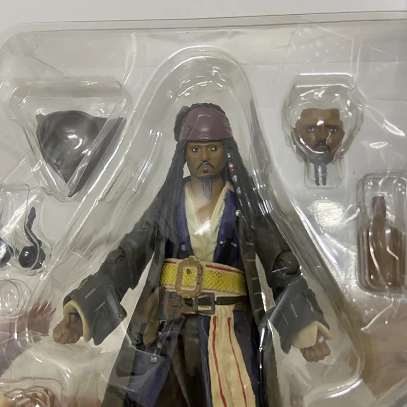 16 cm große Filmfiguren aus dem Film „Fluch der Karibik“, Jack Sparrow Actionfigur, bewegliches Modell, Anime-Sammlung, Spielzeug, Weihnachtsgeschenke – Detail 5