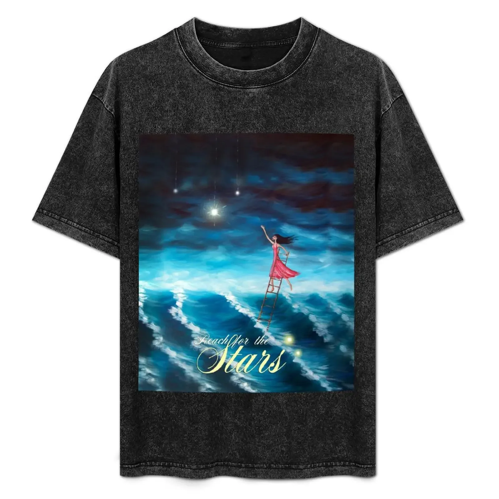 

Reach for the stars T-Shirt new gifts and t-shirts animal prinfor boys cheap stuff anime t shirts men clothes