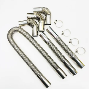 Luftparkpark -Auspuffrohranschluss mit Clip, Webasto -Booten, Autoheizteilen, Rohrelbogen, 24 mm 5 Magnetothermie der Hauptverkäufe - №6