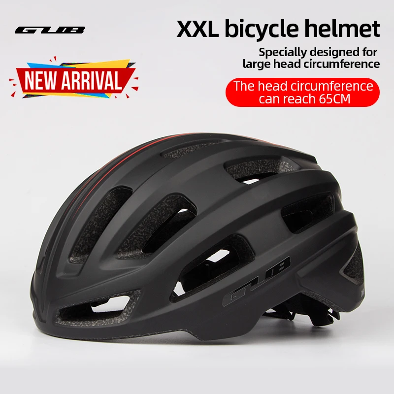 GUB XXL 61-65cm Men's Helmet Cycling Mtb Integrated Molding Electric Scooter Helmet 265g Ultralight 21 Vents Breathable XL 59-63