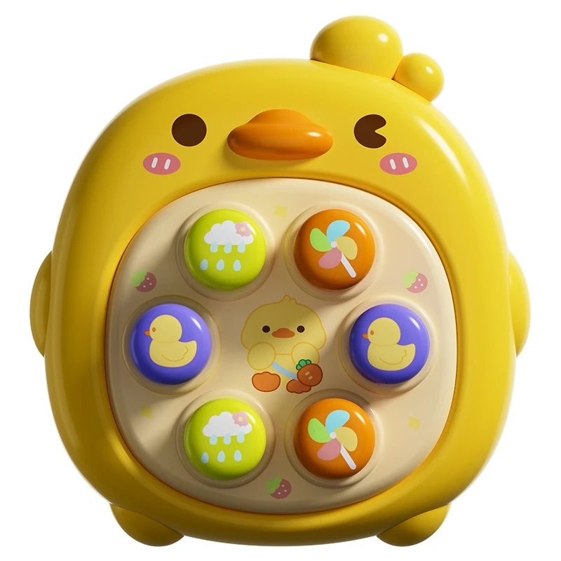 Pocket Cartoon Whack A Mole Game Reflexes Training Hand Eye Coordination Fidget Stress Reliever For Adults & Teenager Best Gifts