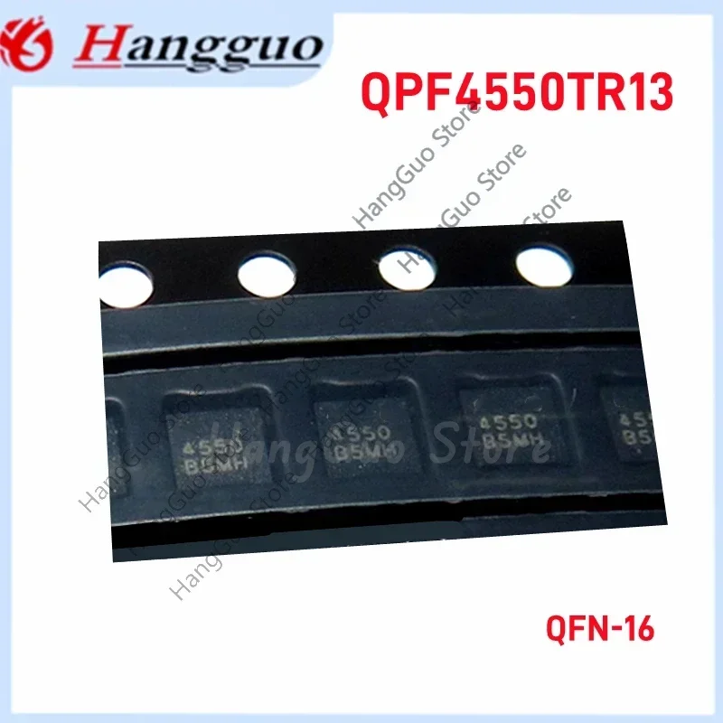 1-10pcs/Lot Original QPF4550 QPF4550TR7 QPF4550TR13 4550 QFN-16 For WiFi6 RF front-end module chip