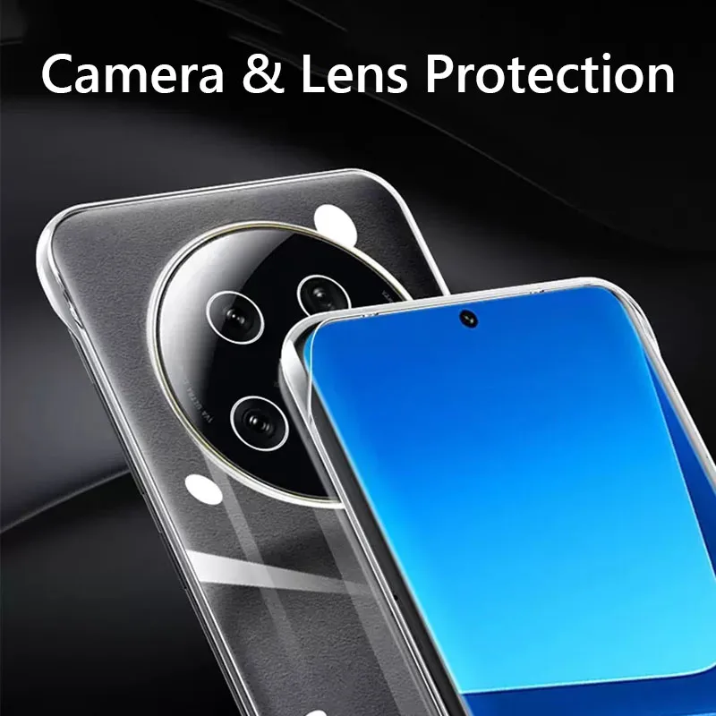 Frameless Clear Hard Back Cover Case On For Xiaomi 13 Ultra Xiaomi13Ultra 5G ShockProof Coque Phone Cases