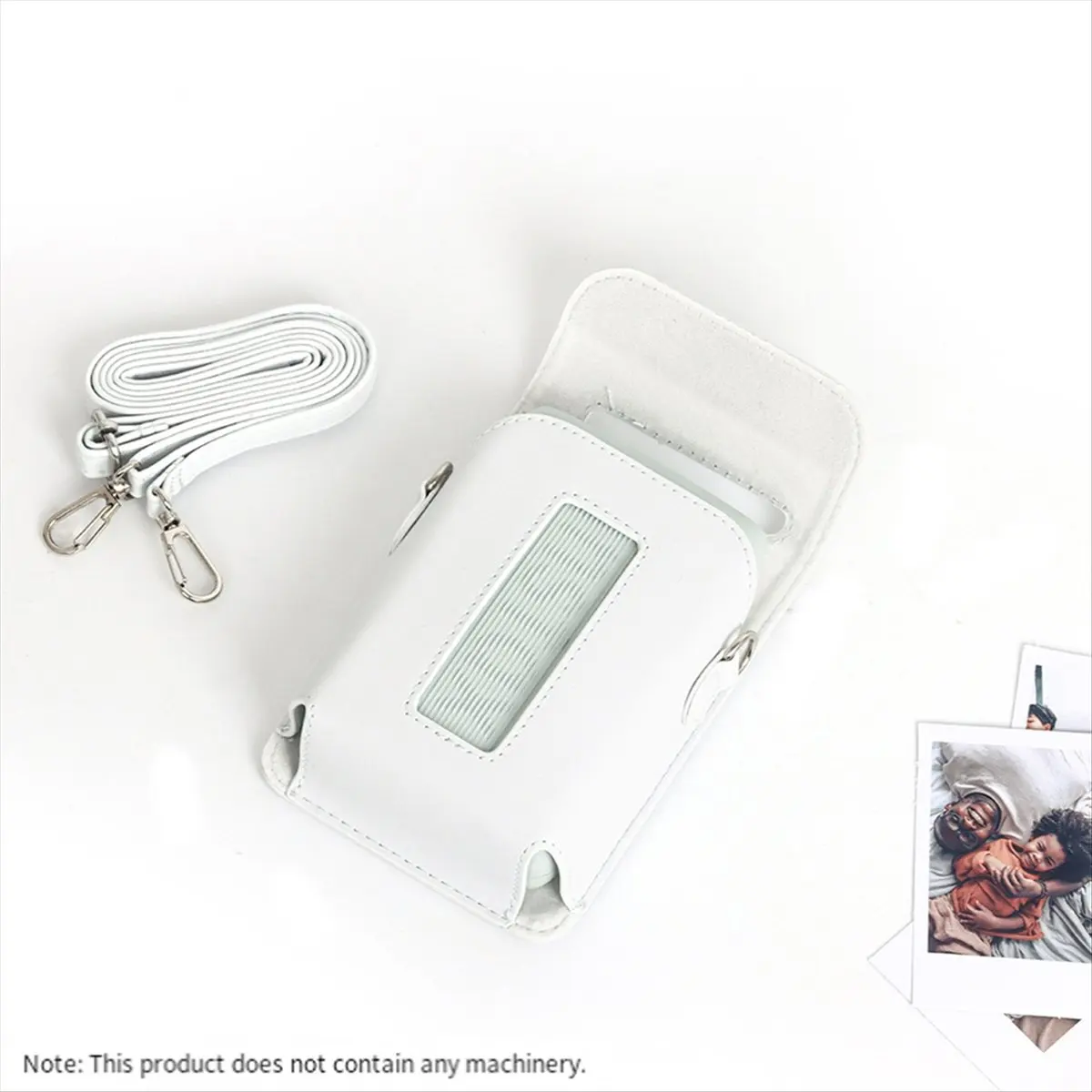 A85P For Fujifilm Instax Mini Link 3 PU Leather Printer Carrying Case Retro Shockproof Storage Bag Accessories Dustproof B