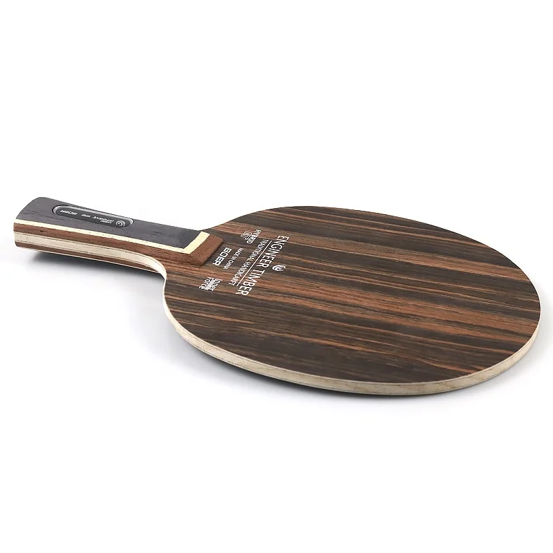 Boer Hohe Qualität Ebenholz Tischtennis Bord Klinge Basis 7-Ply Ping Pong Klinge Paddle Bodenplatte Tischtennis schläger Pingpong Bat