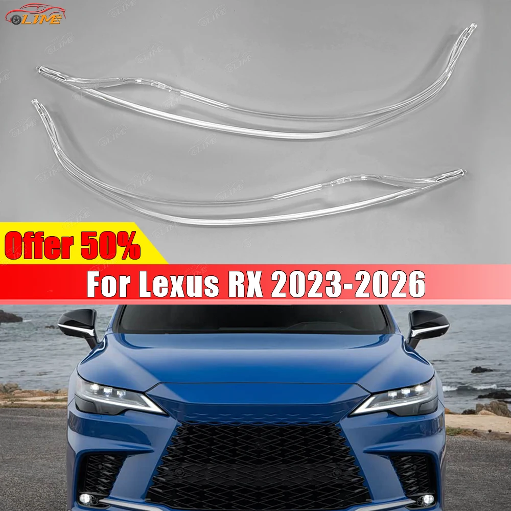 

Подходит для Lexus RX RX300 RX350 2023-2026 DRL дневные ходовые огни Angel Eyes, направляющая для фар, трубка белого света, направляющая полоса