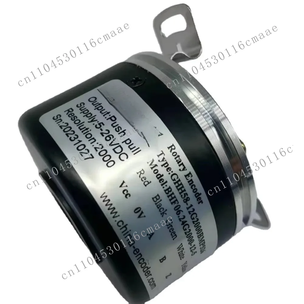 Encoder GHH58-12G2000BMP526 replaced with BHF06.24G 2000-12 - 5