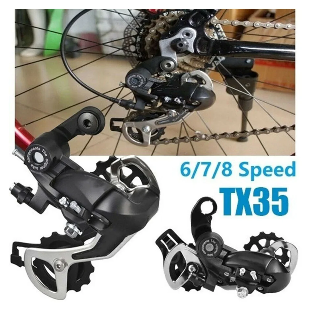 

1Pcs Tourney RD TX35 6/7/8 Speed Direct Mount MTB Rear Bicycle Mech Derailleur