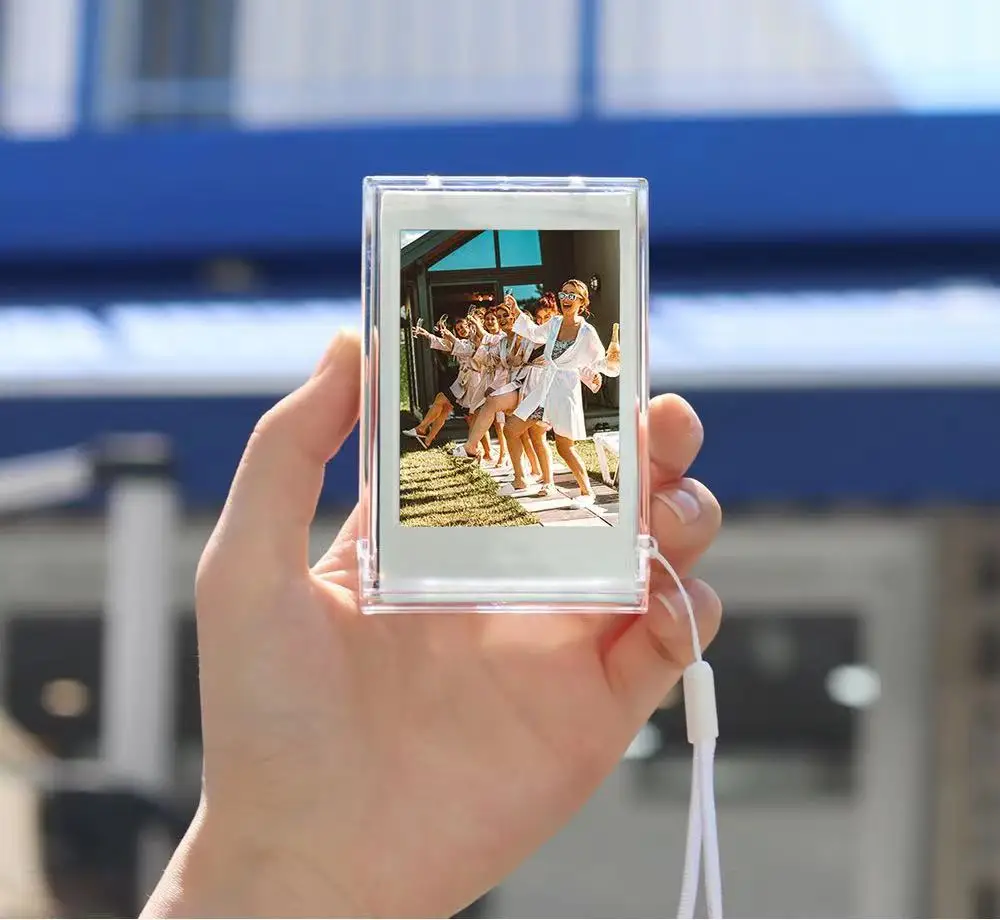 Photo Box Standing Frame for Fujifilm Instax Mini photo can keep 10pcs photos