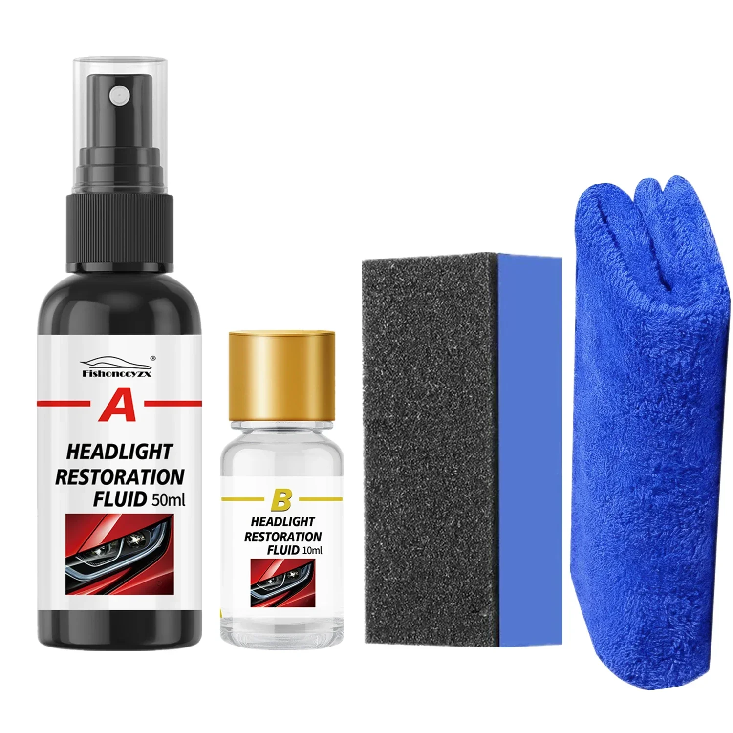 Autokoplamp Restauratie Polijstsets Koplamp Krasverwijderaar Reparatie Reiniging Oxidatie Koplamp Kristalcoating Vloeistof
