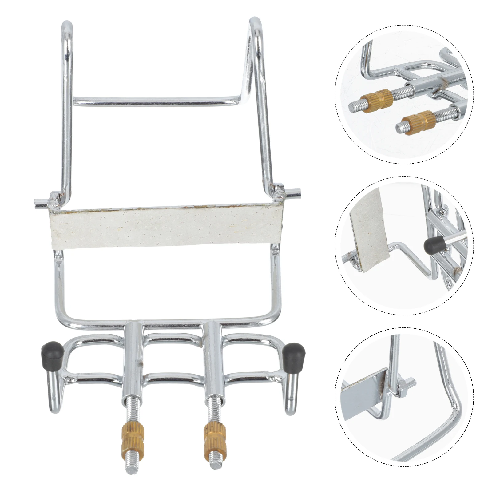 

Adjustable Erhu Waist Support Iron Material Stable Spacer Not Hurt Erhu Musical Instrument Accessory