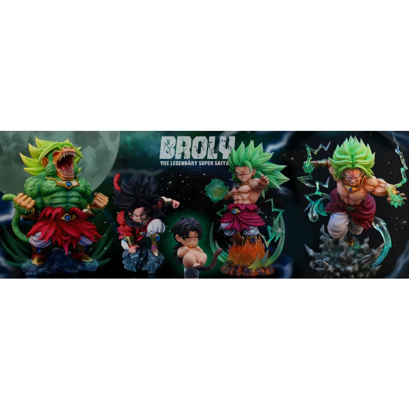 New Moon MAGA WCF Early Awakening, Broly, limited edition figure statue