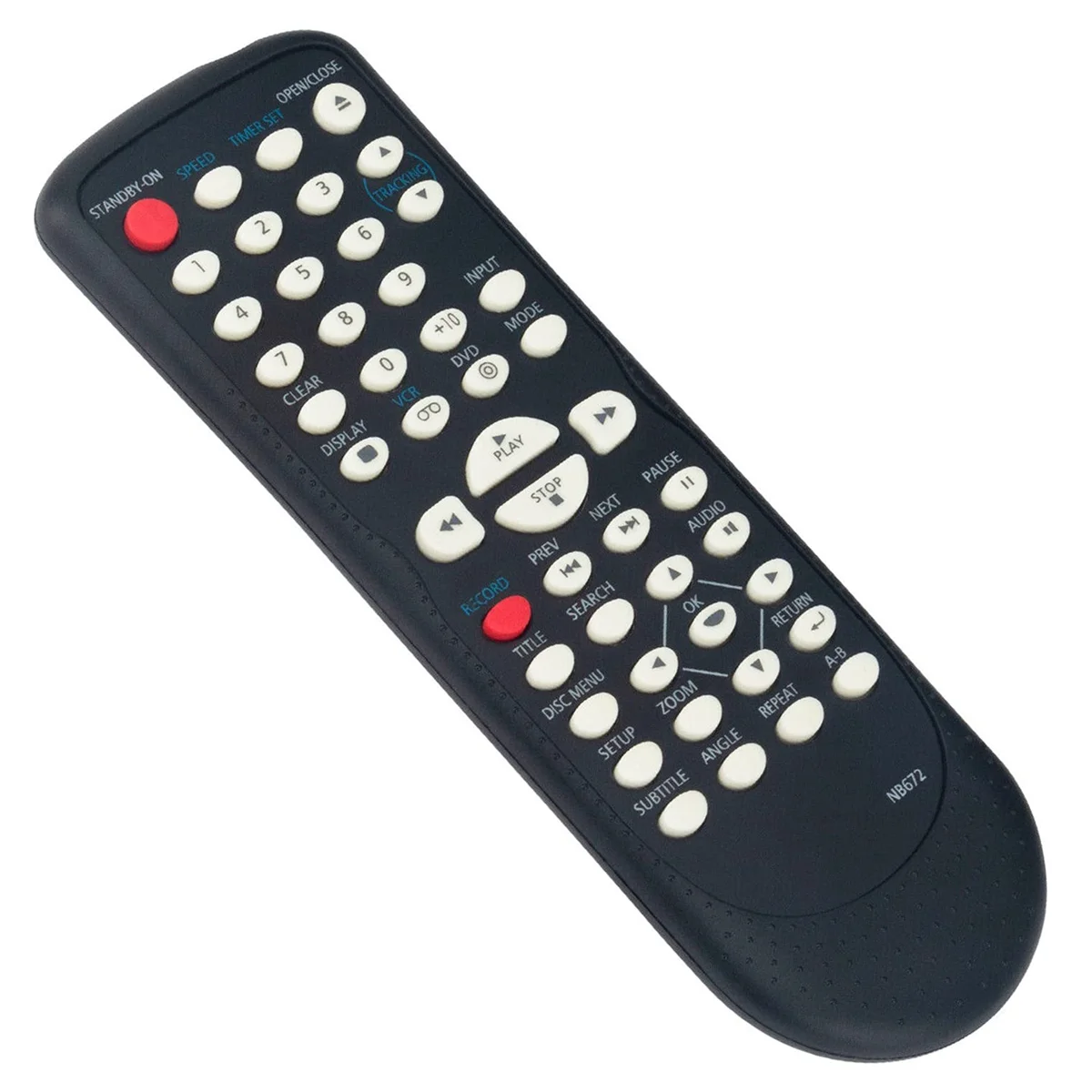 NB672 NB672UD Replace Remote for Magnavox DVD VCR Combo Player DV225MG9 A DV225MG9C DV225MG9B DV226MG9 DV225MG9F7&A78P