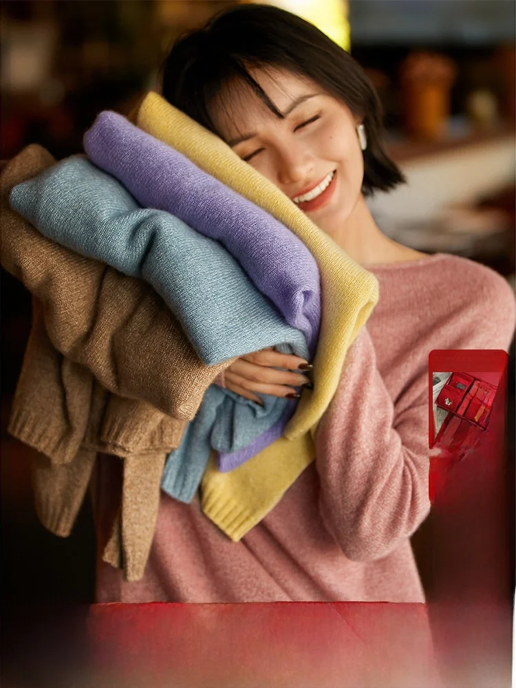 

Мягкий, как облак, воздушный, шелковистый, длинный свитер Xhange из трикотажа, осенне-зимний женский свитер, удобный, повседневный...