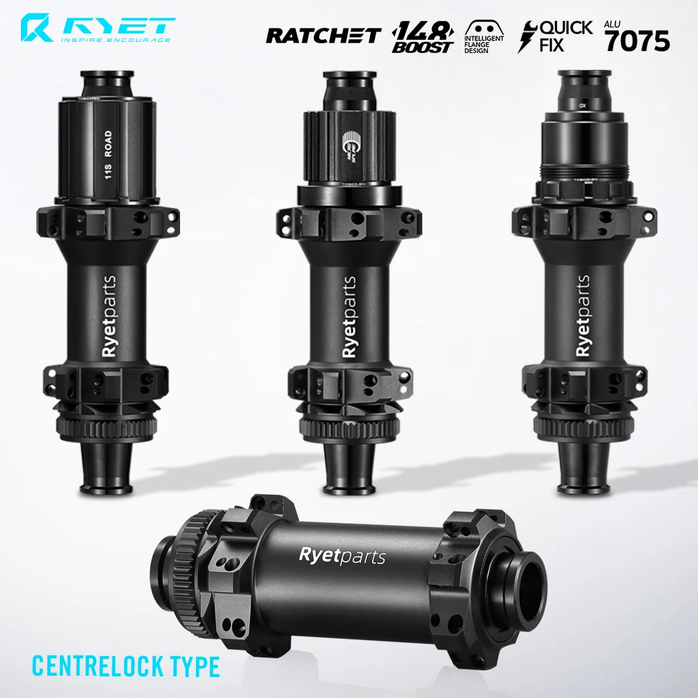 2025 RYET MTB Hub ultraligero 28 orificios buje 36T trinquete Straightpull BOOST 148 HG XD MS Core 12s eje pasante 28h Maza Hubsets