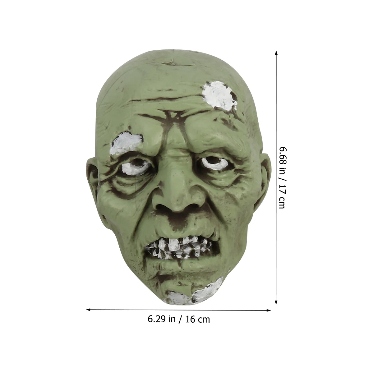 

1 комплект, реалистичное лицо зомби и руки, наземные колья для Хэллоуина, страшный двор, кладбище, дисплей, уличное украшение с привидениями