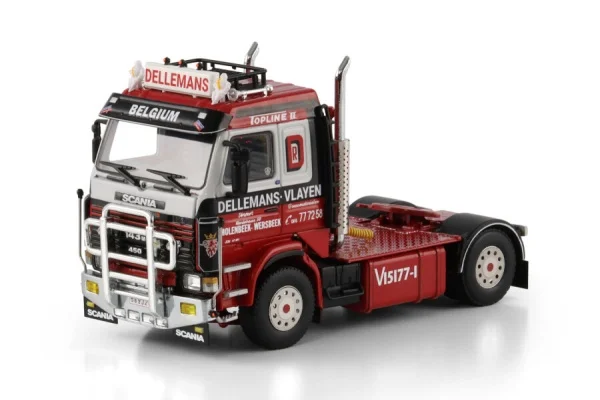 

Collectible Diecast Model WSI 1:50 Scale Sca-nia S 4X2 axle Transport Truck Tractor Vehicle Alloy Model DELLEMANS-VLAYEN 01-4804