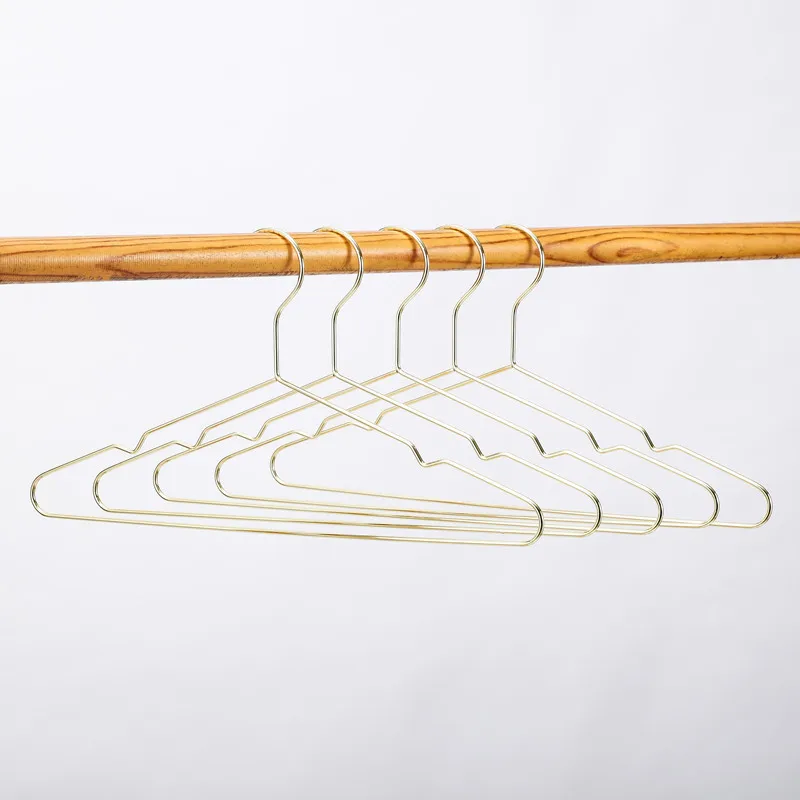 

10pcs/lot 40cm Stainless Steel Strong Metal Wire Hangers, Coat Hanger, Standard Suit Hangers, Clothes Hanger