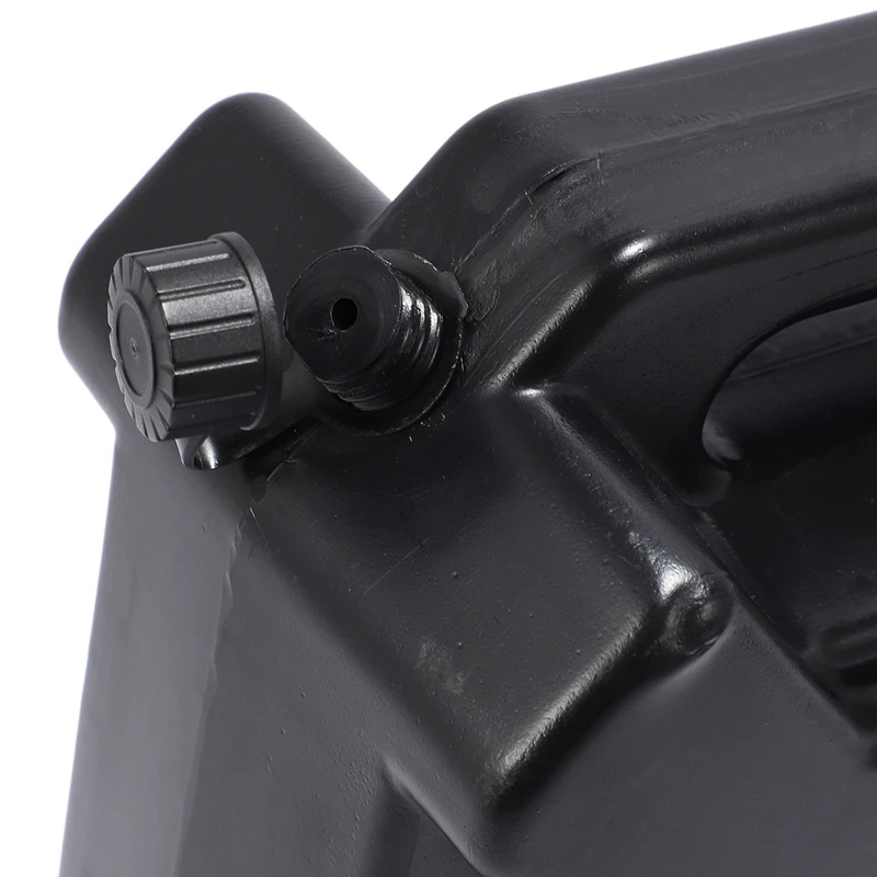 2X 5L Liters Black Fuel Tank Can Car Motorcycle Spare Petrol Oil Tank Backup Jerrycan Fuel-Jugs Canister With Lock&Key