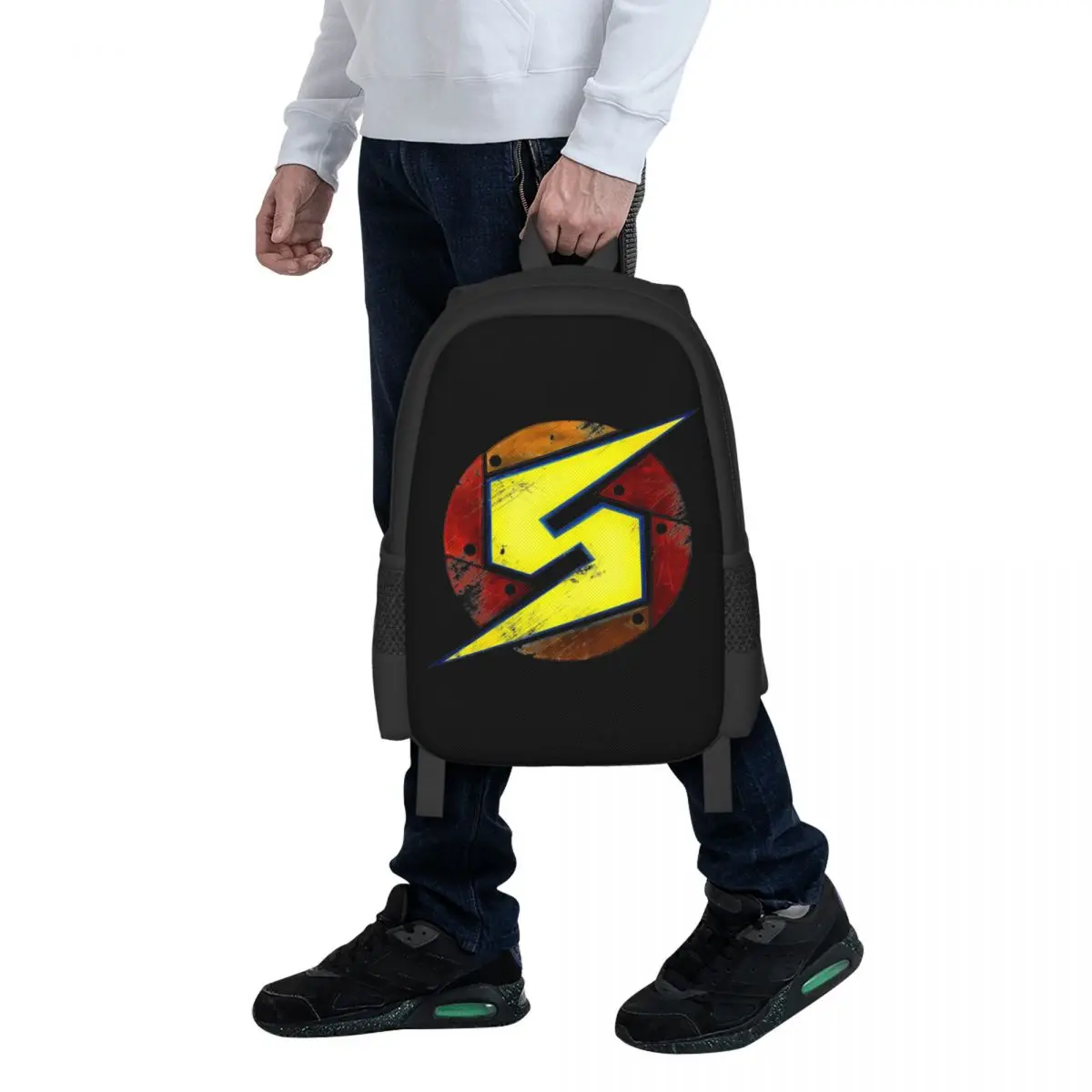 

Samus Student Backpack School Bag Hiking Travel Daypack for Boys Girls Fashion Bookbag Shoulder Bags
