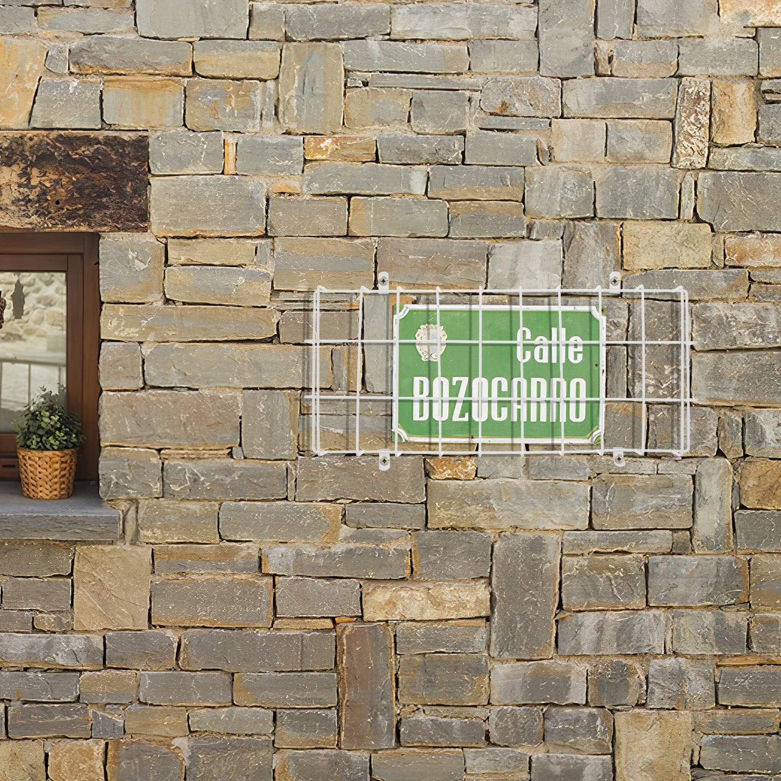 Emergency Light Cage Guard with Sleek Design Protection for Exit Signs in Schools Gyms Commercial Buildings Impact-Resistant