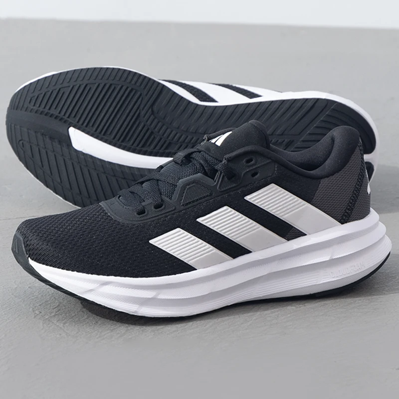 Sepatu Adidas Wanita ID8765, sneaker latihan fitness lari peredam kejut bernafas musim gugur 2024