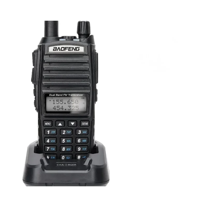 UV-82 Walkie Talkie 5W 8W VHF UHF Ham Radio Comunicador Dual PTT Long Range Two Way RadioFM Amateur Radio Station