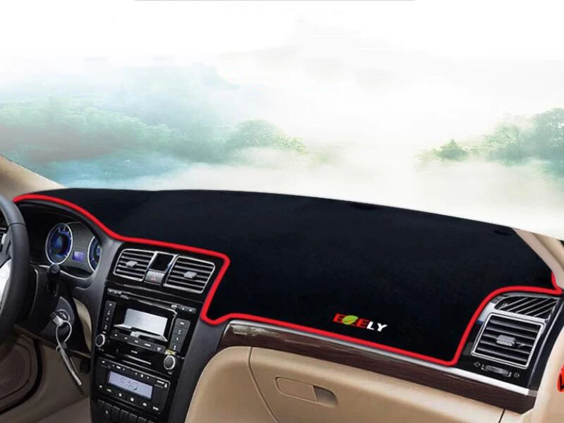 Car Dashboard Cover Car Avoid Light Pad Anti-Dirty Mat Sun Shade Pad For Geely Emgrand EC7 EC8