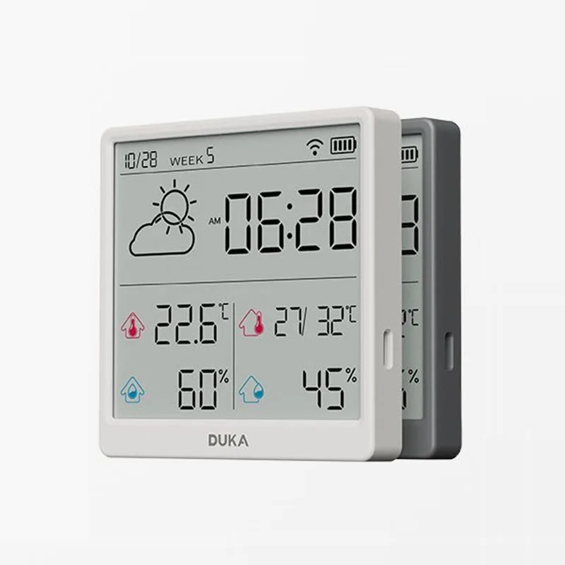 DUKA TH3 Wireless Smart Home WIFI Temperature Humidity Meter Home Weather Sensor Indoor Outdoor Hygrometer Thermometer Sensor