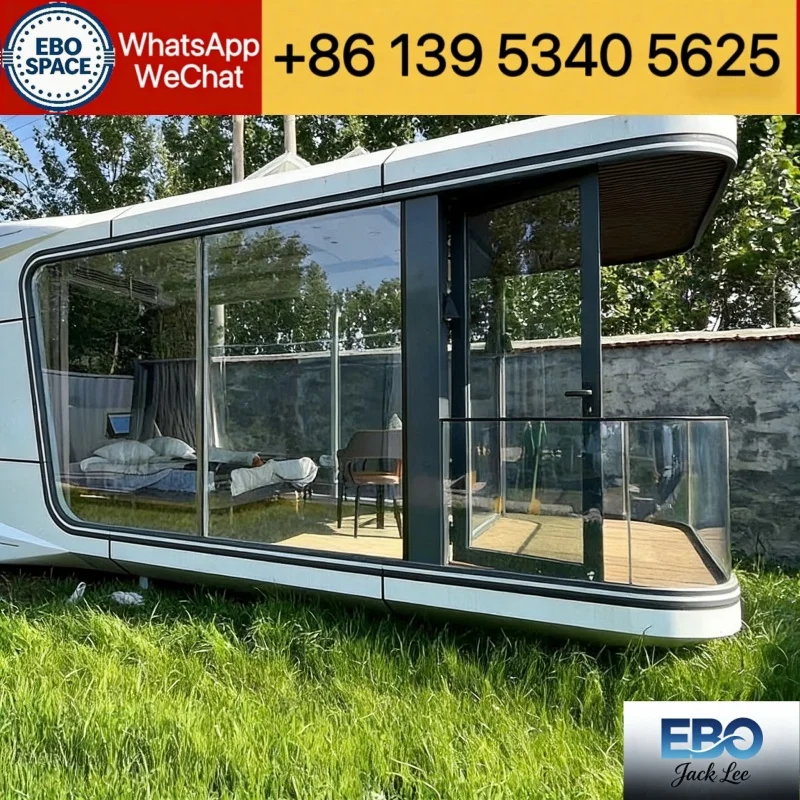Smart Layout Expandable Container House 2 Bedroom High Efficiency Space for Residential Resort Use