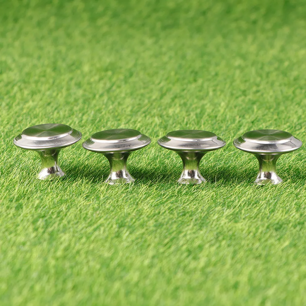 

20Pcs Stainless Steel Wardrobe Pulls Stylish Cabinet Handles for Drawer Cupboard Door Bin Furniture Fixtures with Screws