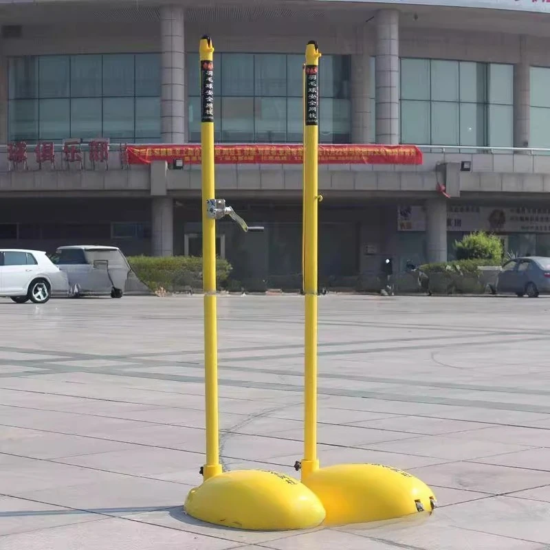 Badminton net frame portable standard mobile home game outdoor badminton frame air volleyball net column