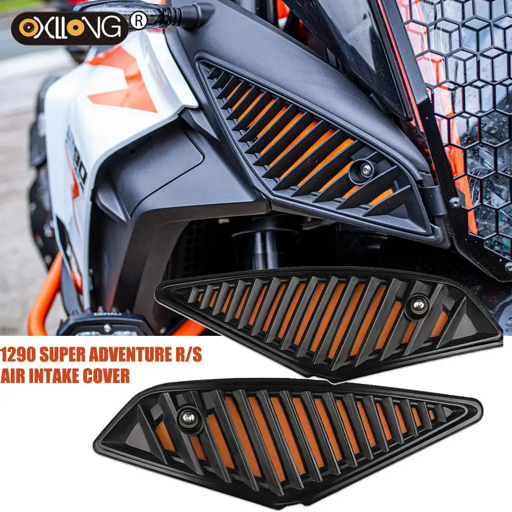 

For 1290 Super Adventure R S 2017 2018 2019 2020 2021 1290 Super ADV R Intake Air Filter Melt Blown Fabric Air Flow Vent Cover