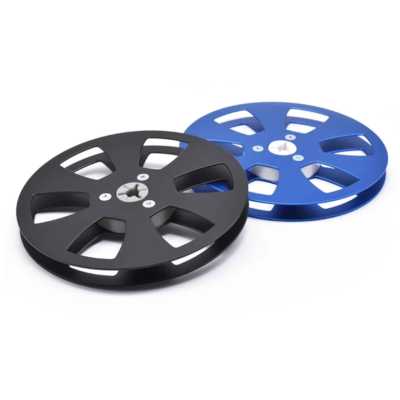 

【Livraison Rapide】5 Inch Empty Reel For Reel To Reel Tape Recorders For Open Reel Sound Deck, Aluminum Alloy Recording Takeup Re