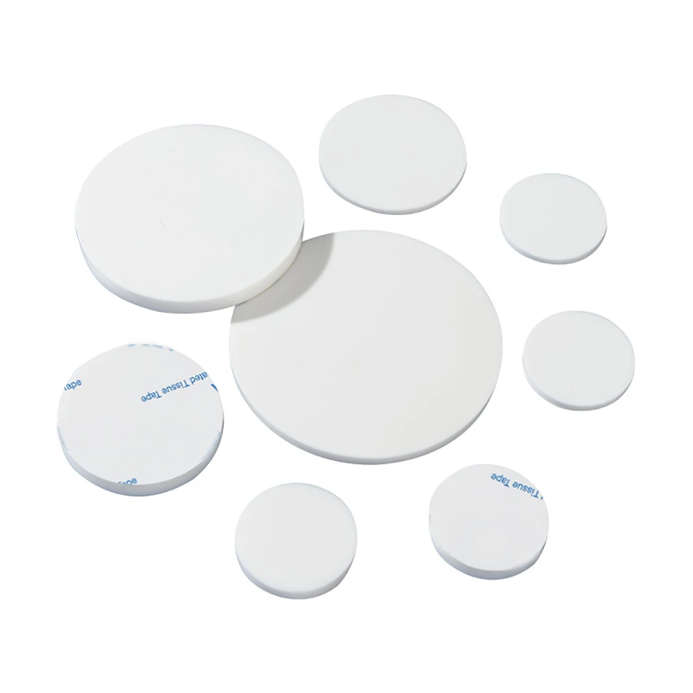 5mm-30mm Silicone Solid Circle Gasket with Self-Adhesive Backing Wear Resistant Seal for Industry & DIY