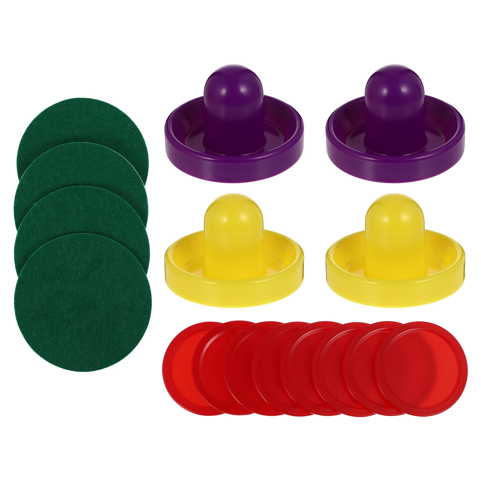 1 مجموعة هوكي الهواء كرات الصولجان استبدال الملحقات لطاولة صغيرة أجزاء بلاستيكية الجدول متعة هوكي الهواء كرات الصولجان